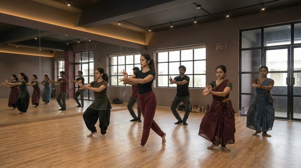 Classical dance class